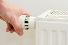 North Charford central heating installation costs